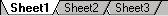 Wroksheet tabs
