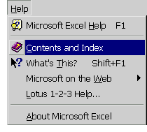Help Menu